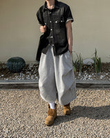Weron Regular Denim Short Sleeve Shirt