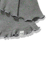 ラッフル フラワー スカートパンツ(GREY)