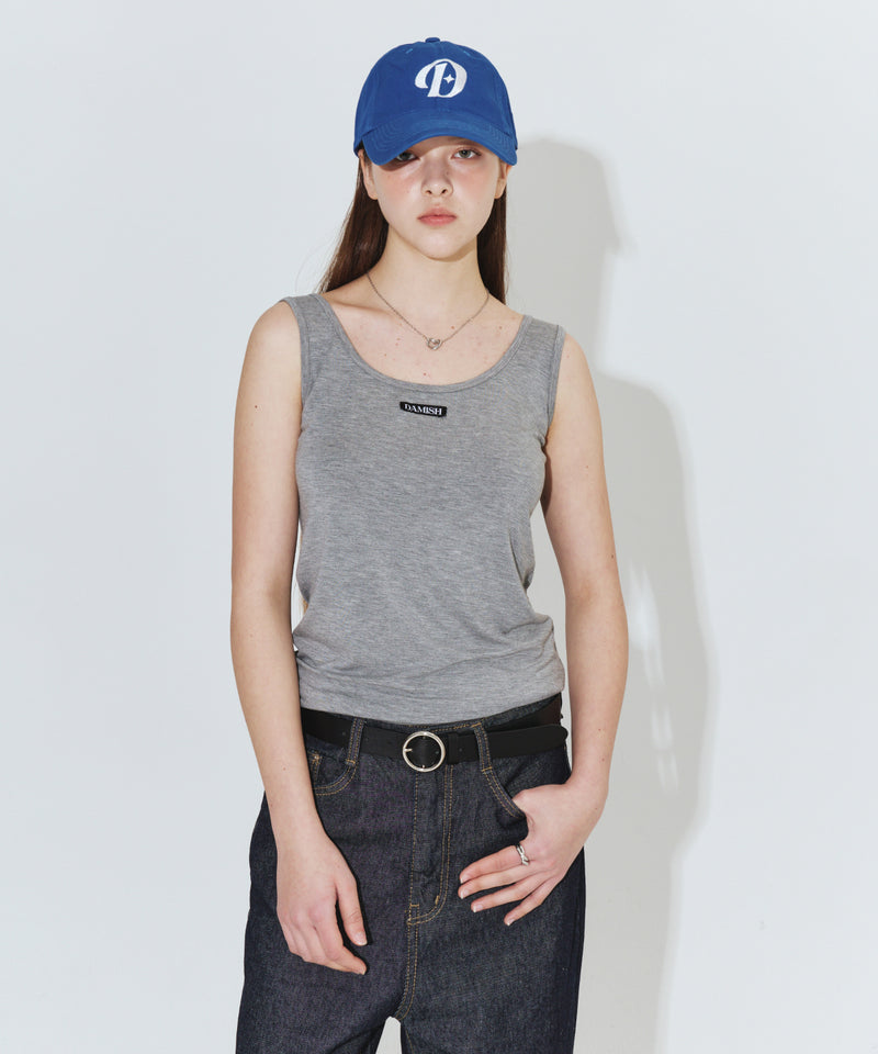 D LOGO BALL-CAP_BLUE