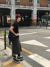 Stock Semi-Crop Short-Sleeve T-Shirt 4C