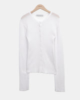 Myur Summer Ribbed Cardigan