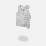 [S/S] Stripe henry neck sleeveless(3color)