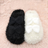 SNOW RIBBON WARM MULES