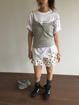 ミニカーオーバーフィットTシャツ (2color)