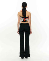 JOMO Motif Square Scarf _ Orange