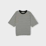 ボーダーラグランショートスリーブTシャツ