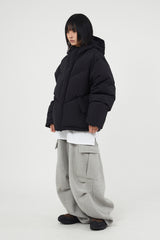 Storm hooded down padded jumper