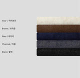 [Unisex] Angora high neck zip up cardigan(5color)