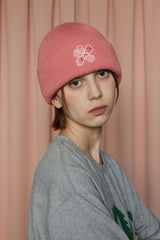 [21FW] フラワービーニー / FLOWER BEANIE / PINK