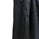 (2color) Frill Pocket Wide Cotton Buckle Pants