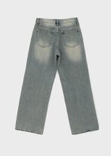 [MADE] Pesto Low Wide Denim Pants