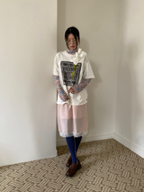 ロマンティックシルキーレーススカート