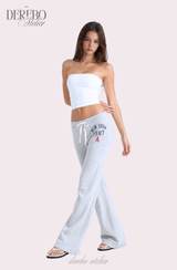 New York low-rise semi-boot casual pants