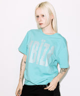 IBIZA ラインストーンTシャツ (ミント) F26QB401