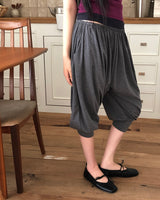 ジエン 7分丈 ハーレムパンツ
