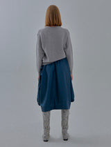 ANORAK SKIRT NAVY