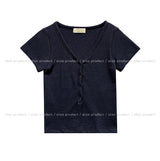 Or Stripe Layered SET - Short Sleeve, Hood