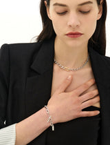 26SS★ [Premium Plating] H Edition AB(W) Drif Chain Bracelet