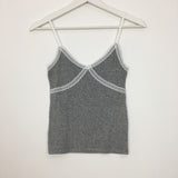 Vカットレースノースリーブ (4color)