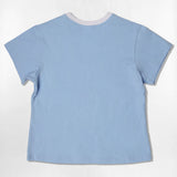 ドット ローズ フォント セミクロップ Tシャツ- 6カラー
