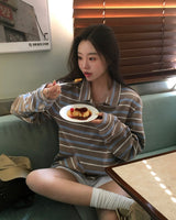 [MADE] ポポ、ストライプTシャツ