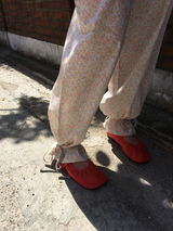 YWD PINCA FLOWER PANTS (2color)