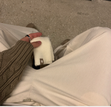 ノピ ベストフィット コーデュロイ バンディング ワイドパンツ