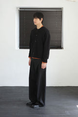 tailored wide slacks