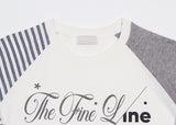MIX STRIPE LOOSE TEE