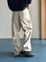 Unit カーペンターコットンワイドパンツ 4C