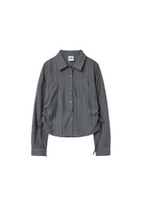 td strap shirt (dark grey)