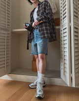 Polli Short Bermuda Denim Pants