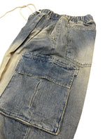 Excited Cargo Wide Denim Pants