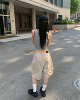 Carpenter bermuda pants