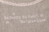 Be messy tank top - beige  
