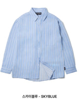 Muti-Plaid Stripe Oversized Shirts (JTOSRT-0003)