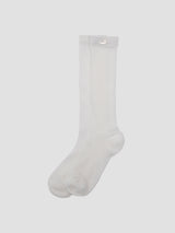 NUBASIC SEE-THROUGH LONG SOCKS WHITE