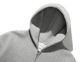 Neoprene Diver Crop Hood Zipup (Grey)