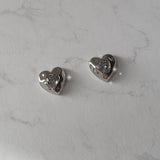 Jenny Heart Piercing - Silver