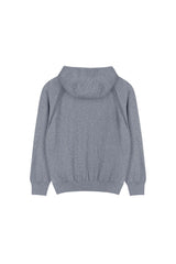 Cashmere Blend Zip Hoodie