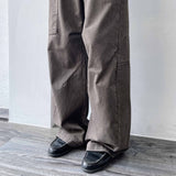 Retro Washed Silhouette Cargo Pants