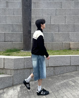 Trin Bermuda denim pants