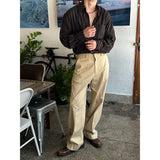 [UNISEX] エスニックパターンシャツ