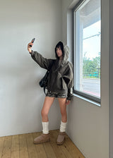 MILITARY MINI SHORTS