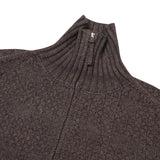 ALL MUSH Pockets Wool Knitwear Zip-Up (4 colors)