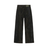 [ULKIN] Vintage Oil Washed Denim Pants_Black