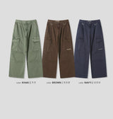 [Unisex] ダイイングタックカーゴパンツ(3color)
