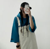 Rens over hooded short-sleeved T-shirt (3 colors)