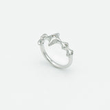 [2PACK][Silver] Open Ring (Choose Two of 11 types) (Random Gift Additional)