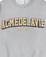 25FW METAL TEXTURE SWEATSHIRT MELANGE